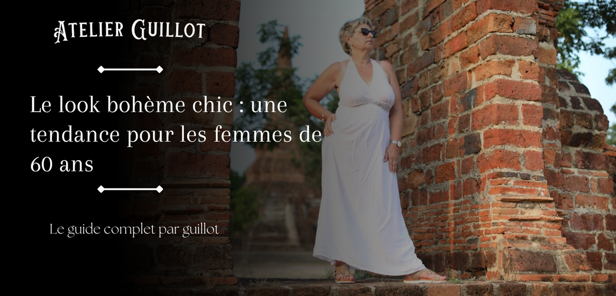 Le look bohème chic : une tendance pour les femmes de 60 ans – Atelier