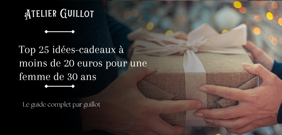 Top 25 idées cadeaux à moins de 20 euros pour une femme de 30 ans – Atelier  Guillot