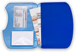 Charger l'image dans la galerie, Porte Carte Vitale de couleur bleu avec plusieurs emplacement pour document