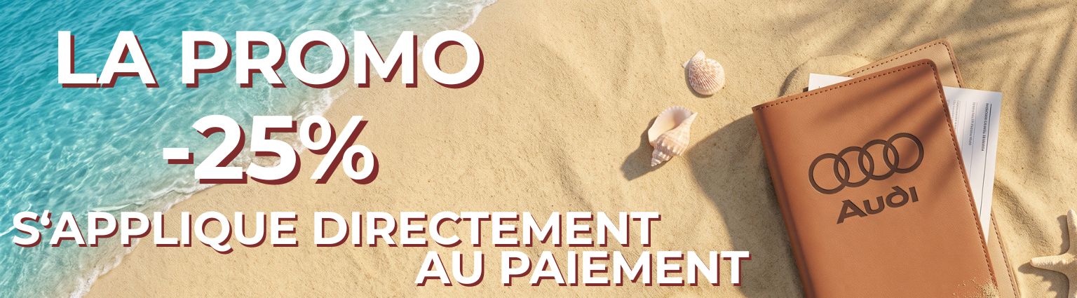 Soldes d'été -25% sur tout le site