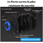 Charger l'image dans la galerie, Porte Cartes AirTag ultra résistant en détails