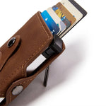 Charger l'image dans la galerie, Porte Cartes Cuir<br> AirTag