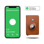 Charger l'image dans la galerie, Porte Cartes Cuir<br> AirTag
