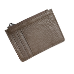 Charger l'image dans la galerie, porte cartes en cuir zippé