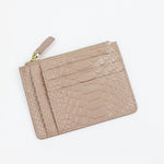 Charger l'image dans la galerie, Porte Cartes Beige Crocodile
