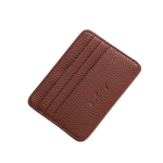 Charger l'image dans la galerie, porte cartes en cuir marron