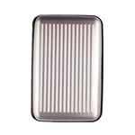 Charger l'image dans la galerie, porte cartes gris en aluminium