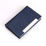 Charger l'image dans la galerie, Porte Cartes de visite pour homme de couleur bleu