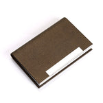 Charger l'image dans la galerie, Porte Cartes de visite pour homme de couleur khaki