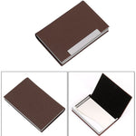 Charger l'image dans la galerie, Porte Cartes de visite pour homme de couleur marron