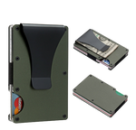 Charger l'image dans la galerie, Porte Cartes métal avec pince à billets