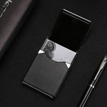 Charger l'image dans la galerie, porte cartes de visite en cuir