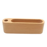 Charger l'image dans la galerie, Porte Cartes de visite en bois clair