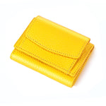 Charger l'image dans la galerie, Porte Cartes avec emplacement pour monnaie et billet de couleur jaune
