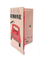 Charger l'image dans la galerie, porte carte grise avec bouton à préssion