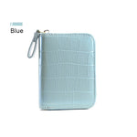 Charger l'image dans la galerie, Porte Cartes Zippé Bleu