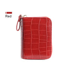 Charger l'image dans la galerie, Porte Cartes Zippé Rouge