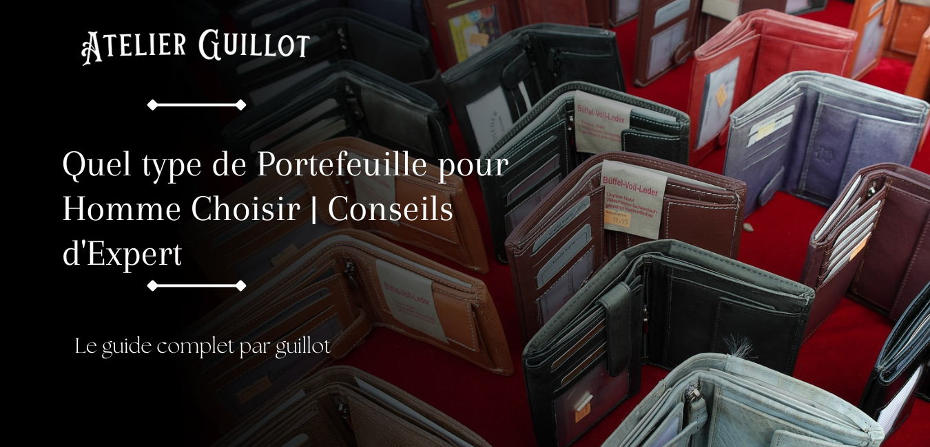 Quel type de Portefeuille choisir pour un homme