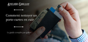 Comment nettoyer un porte-cartes en cuir