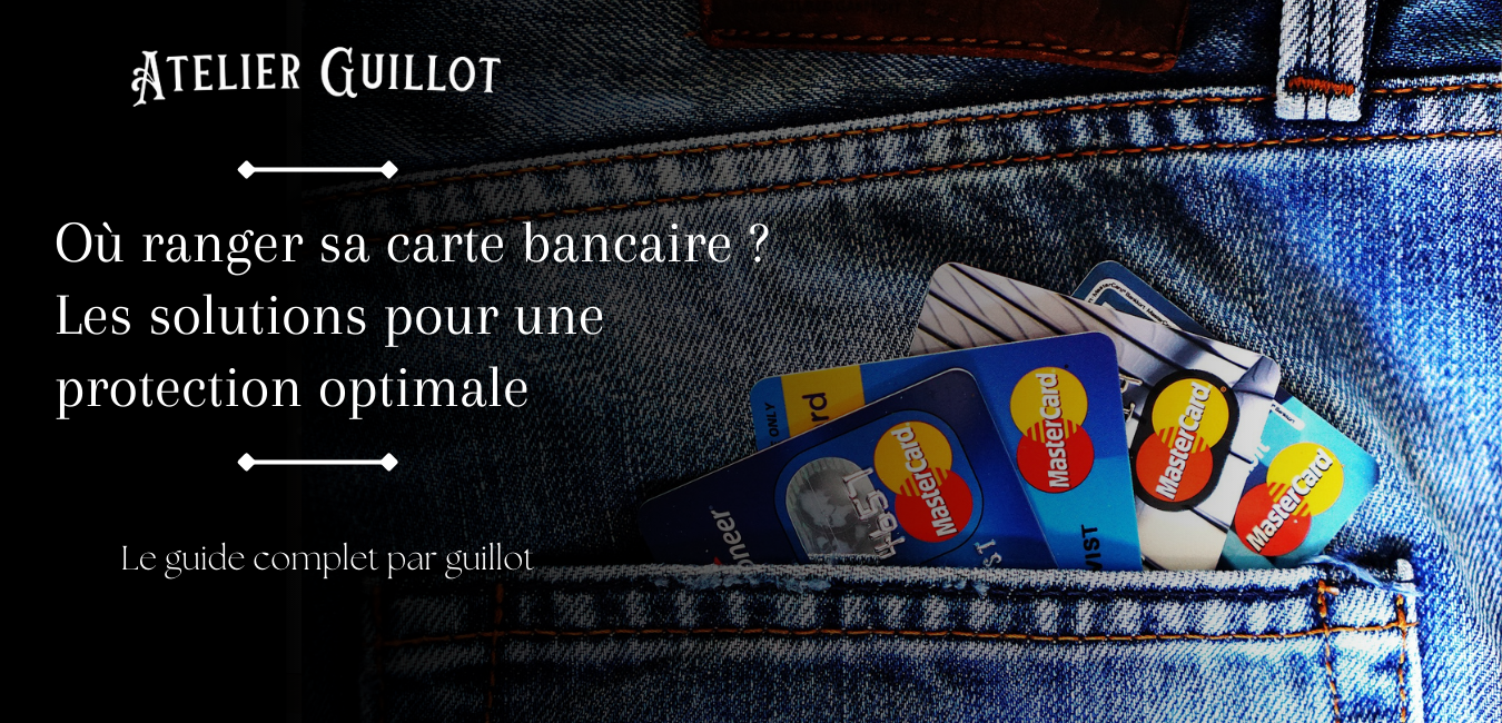 Porte carte credit et Pièce Identité Protection Cartes Bleue