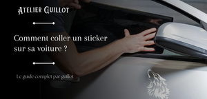 Comment coller un sticker sur sa voiture ?