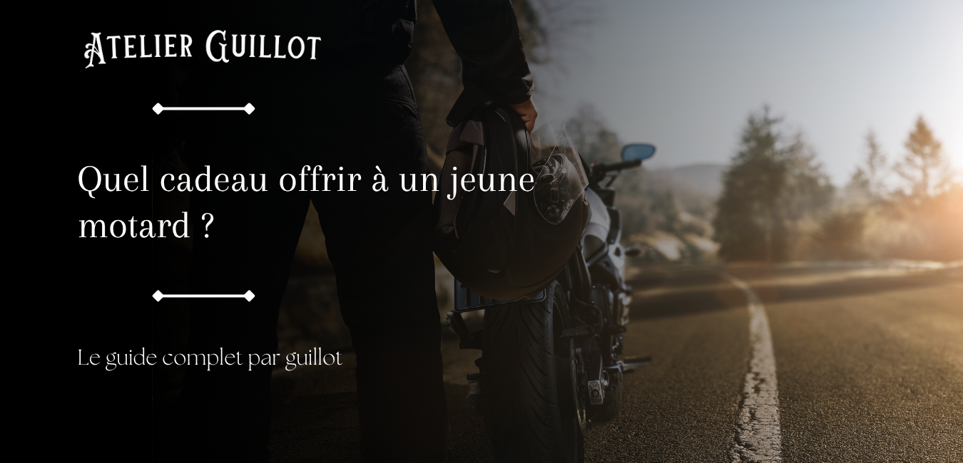 Quel cadeau offrir à un jeune motard ?