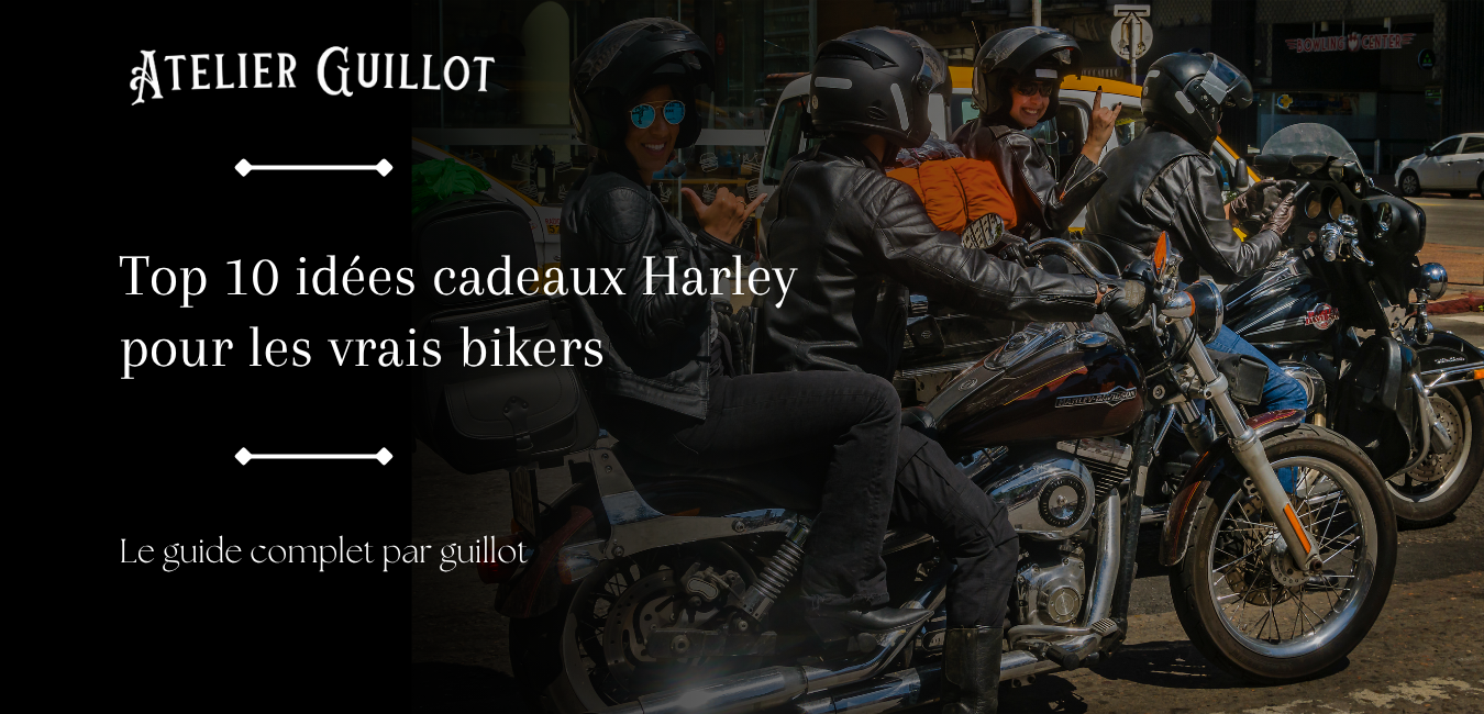 Top 10 idées cadeaux Harley pour les vrais bikers