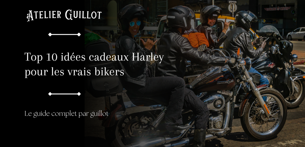 Top 10 idées cadeaux Harley pour les vrais bikers