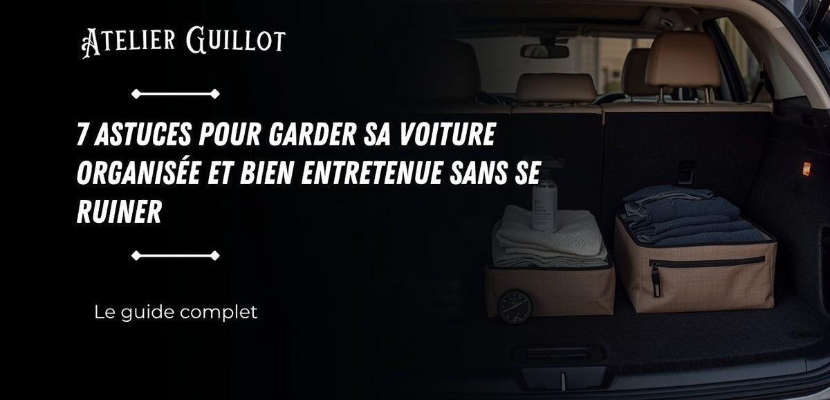 7 astuces pour garder sa voiture organisée et bien entretenue sans se ruiner Image