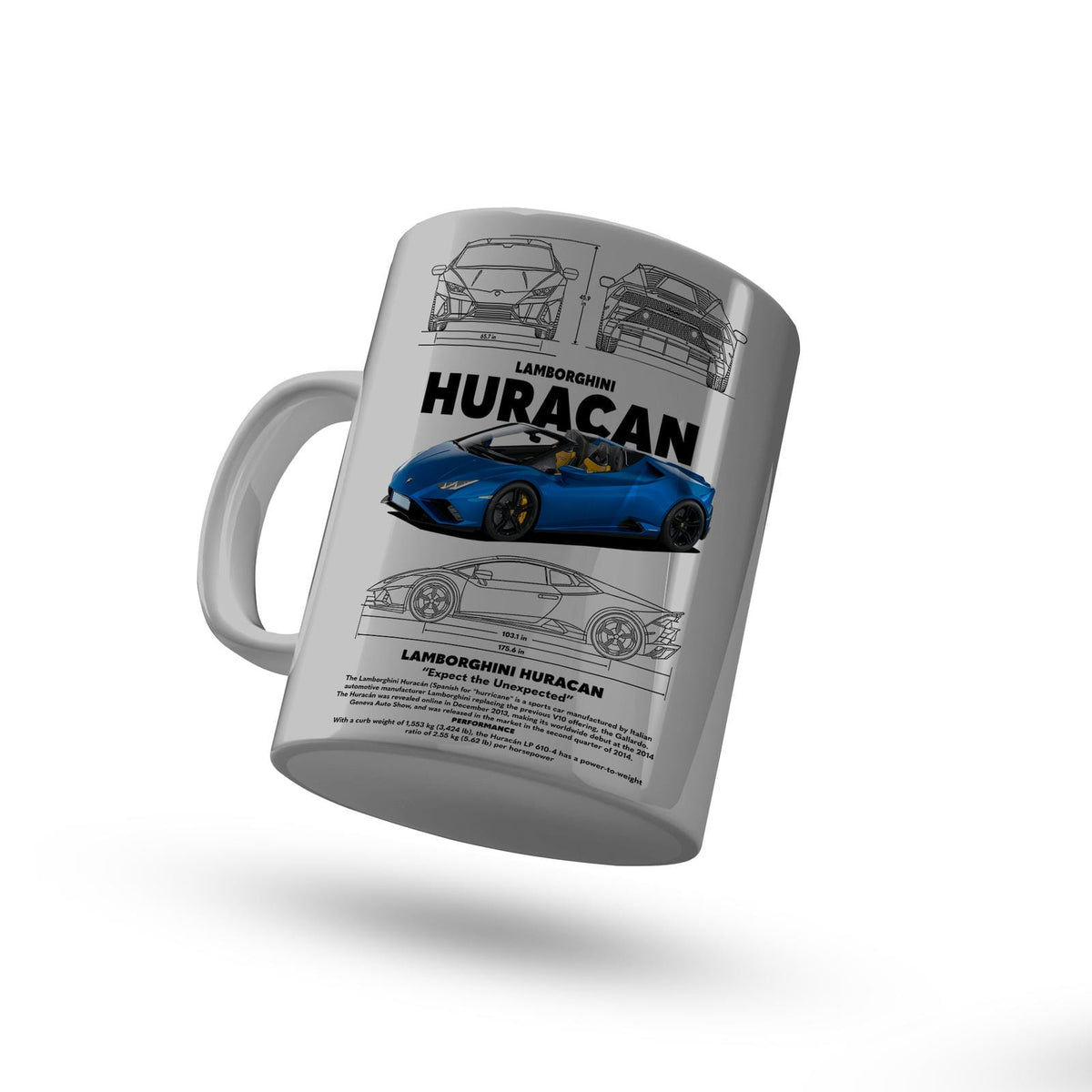 Supercar-Tasse – Lamborghini Huracán