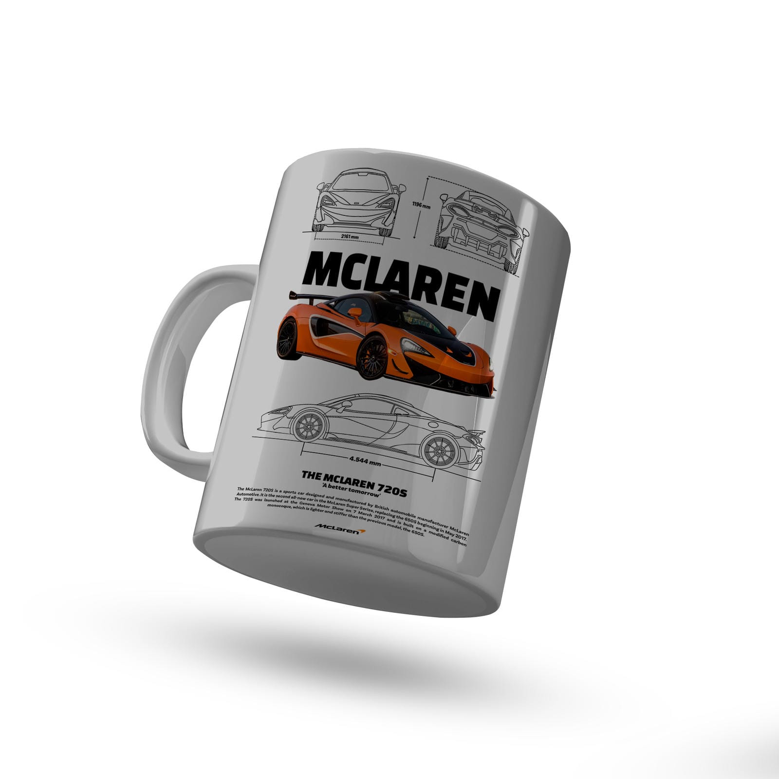Mug Supercar – McLaren 720S Orange