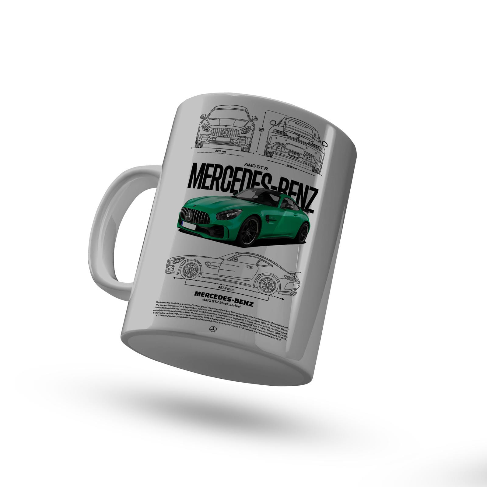 Tasse Supercar – Mercedes Grün