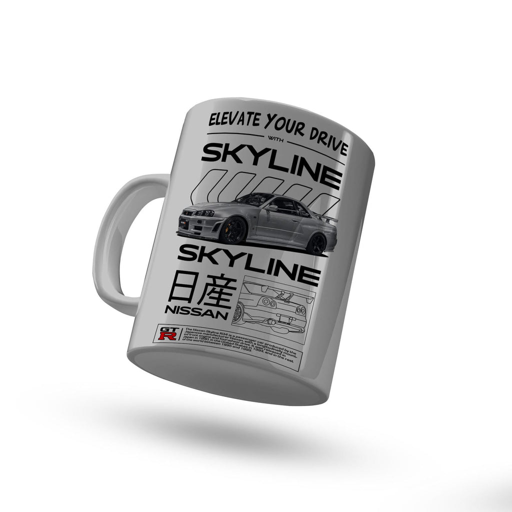 Mug Fast & Furious – Nissan R34 v2