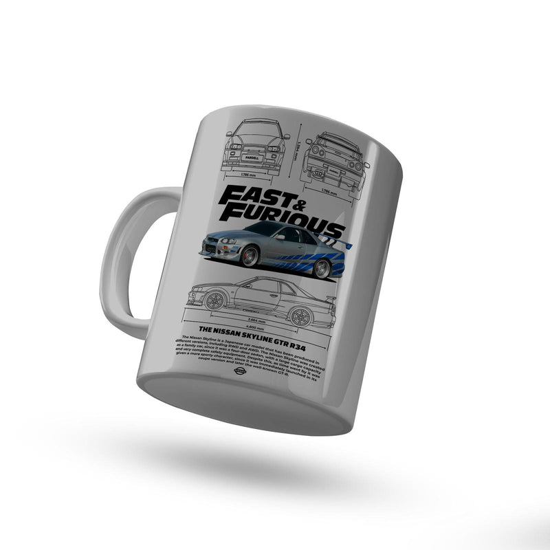 Mug Fast & Furious – Skyline 34 F&F