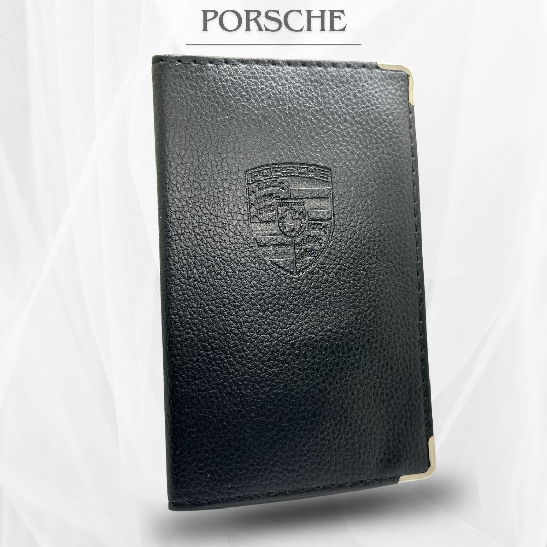 Porte Carte Grise <br> Porsche par Guillot