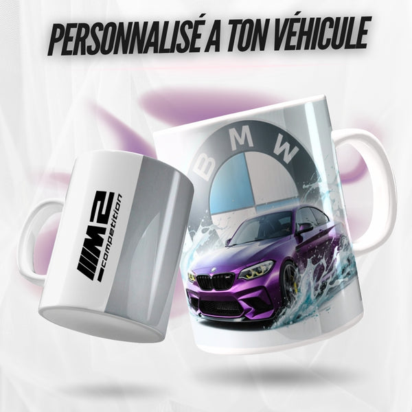 Personalisierte Autotasse