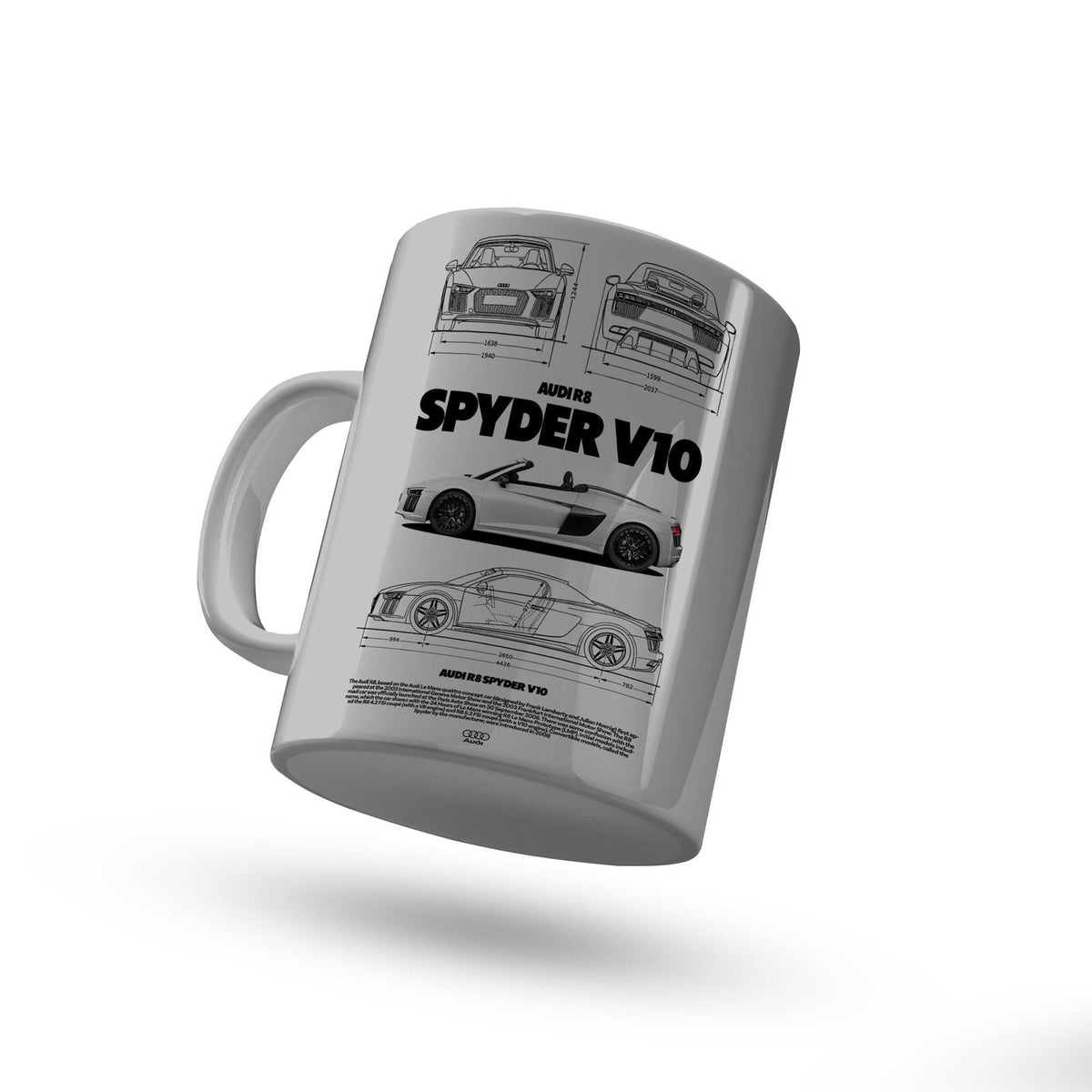 Tasse Supersportwagen – Audi R8 Spyder