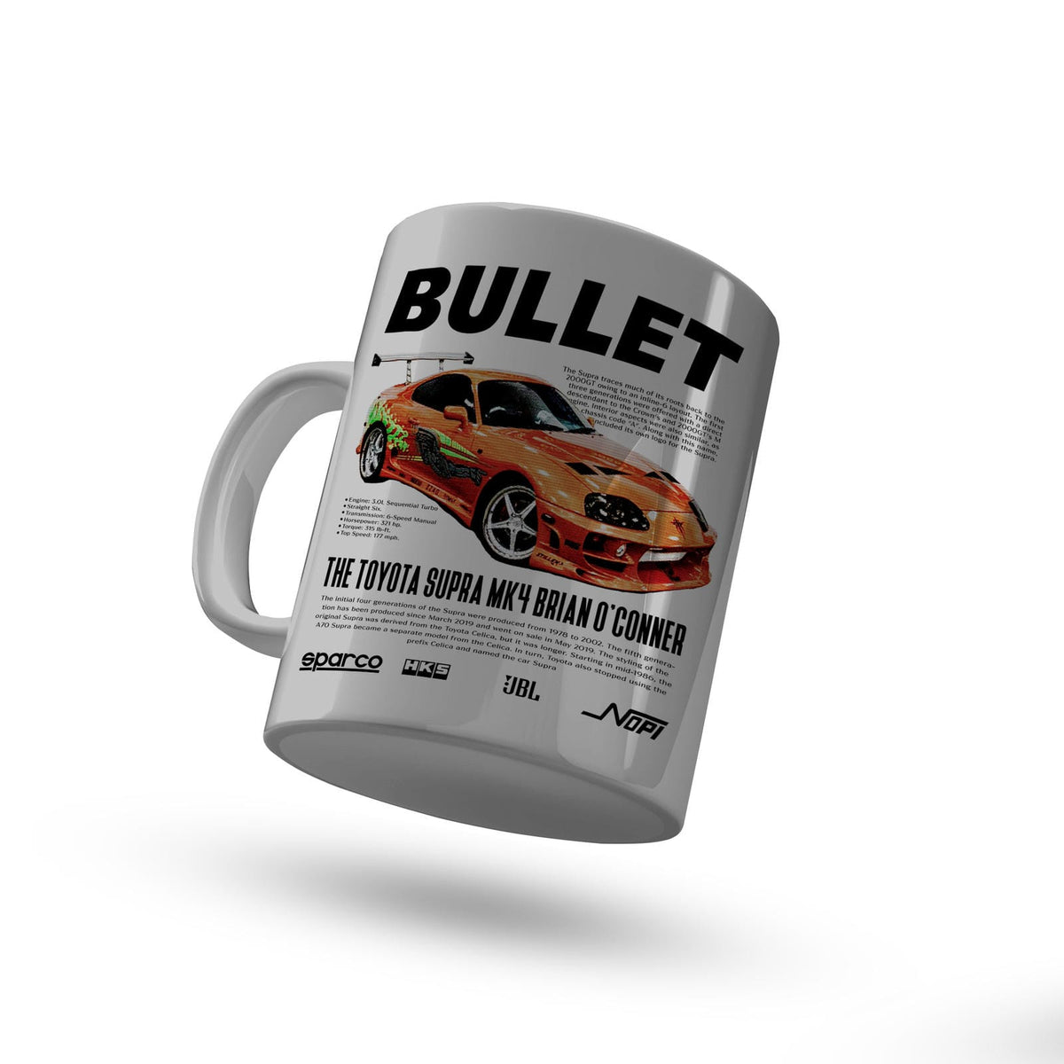 Mug Fast & Furious – Toyota Supra MK4 Brian