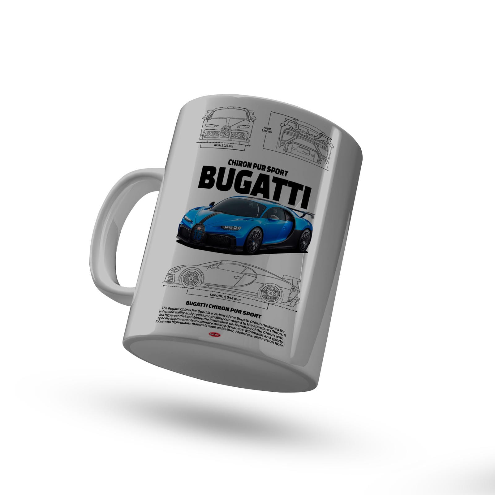 Mug Supercar – Bugatti Chiron Pur Sport