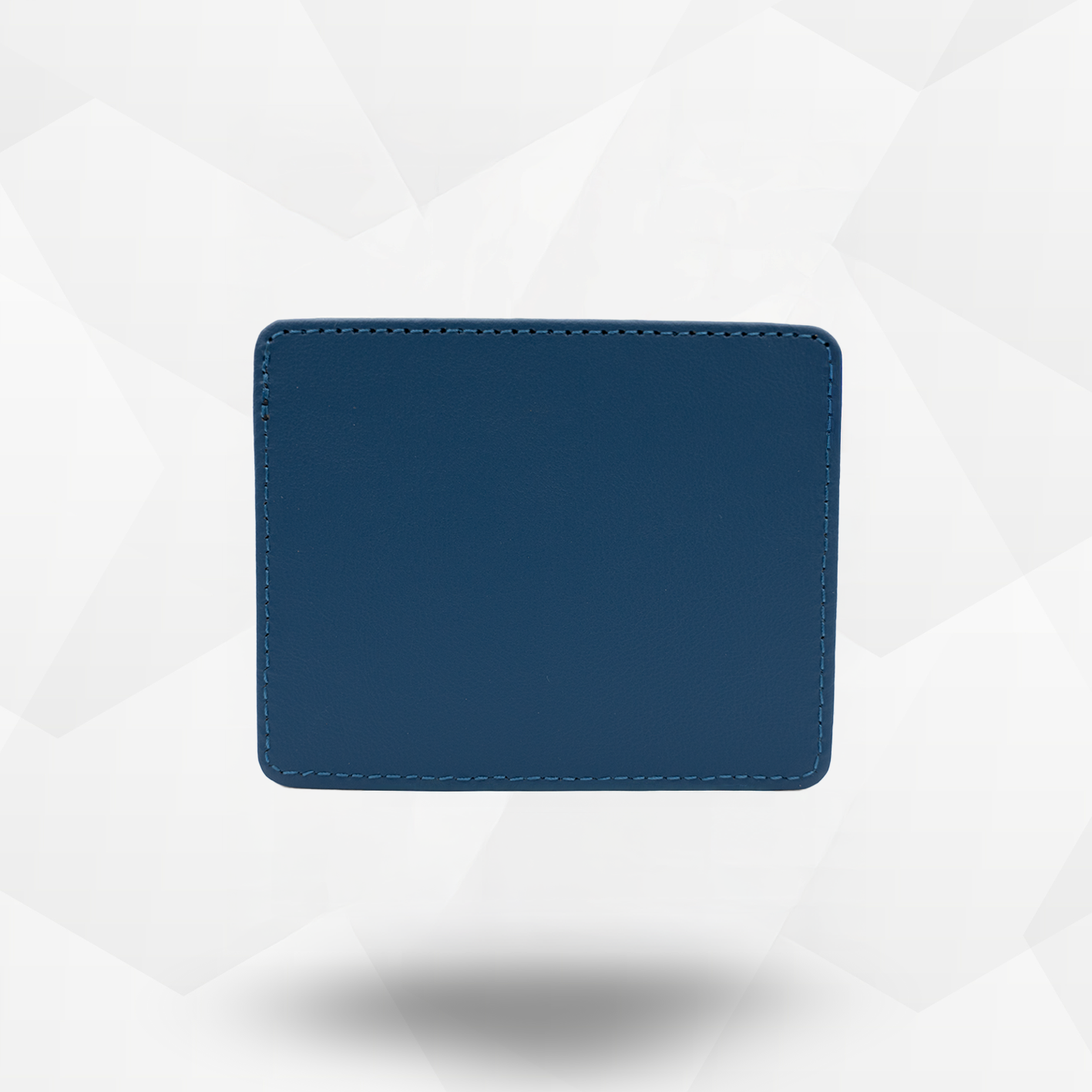 Arrière porte carte bancaire bleu 