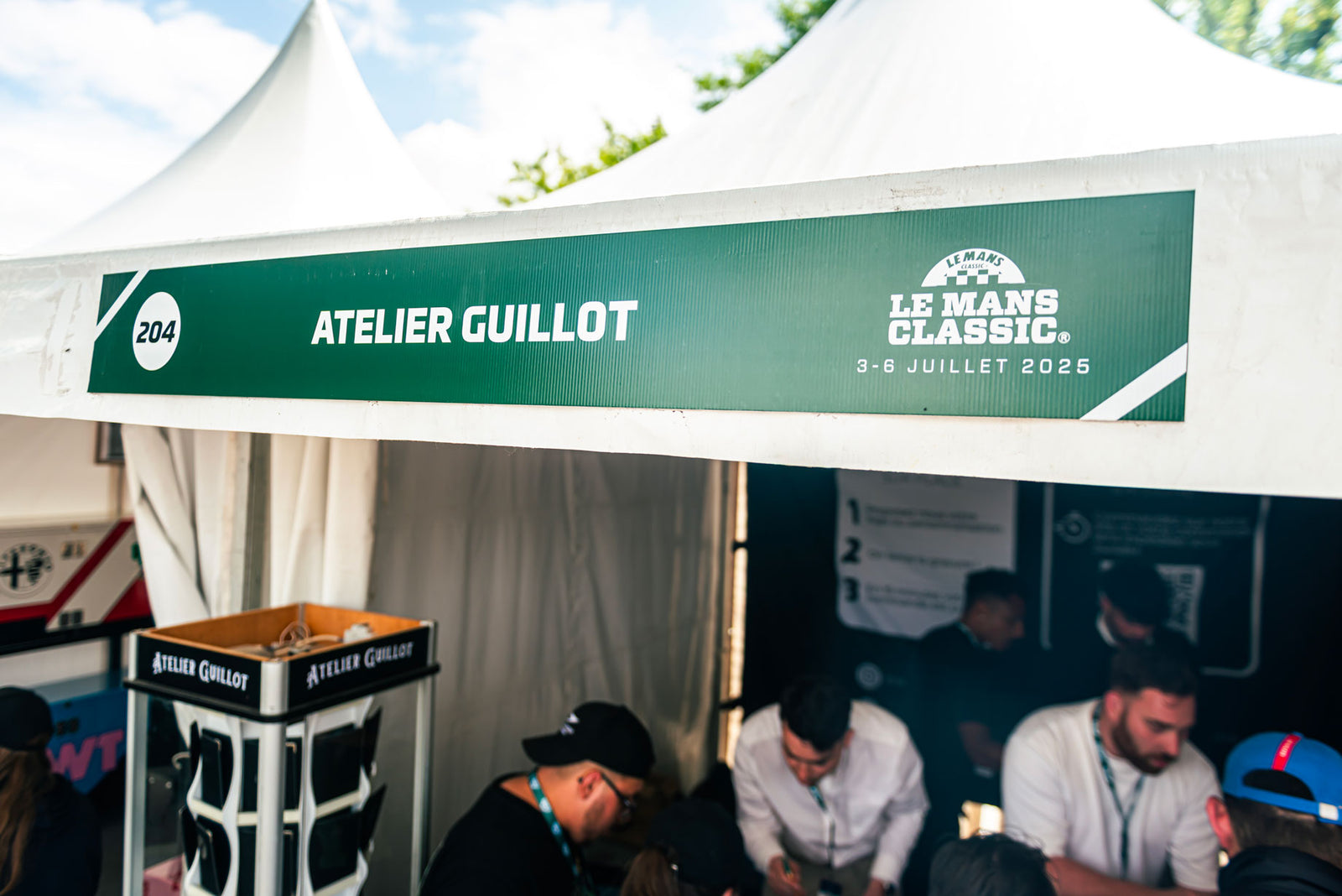 Atelier Guillot au Mans Classic