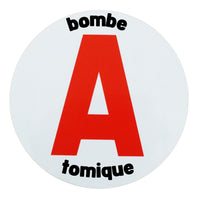 Disc A "Atomare A-Bombe" – Magnetischer Aufkleber
