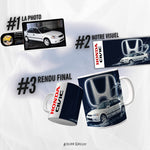 Mug personnalisé voiture