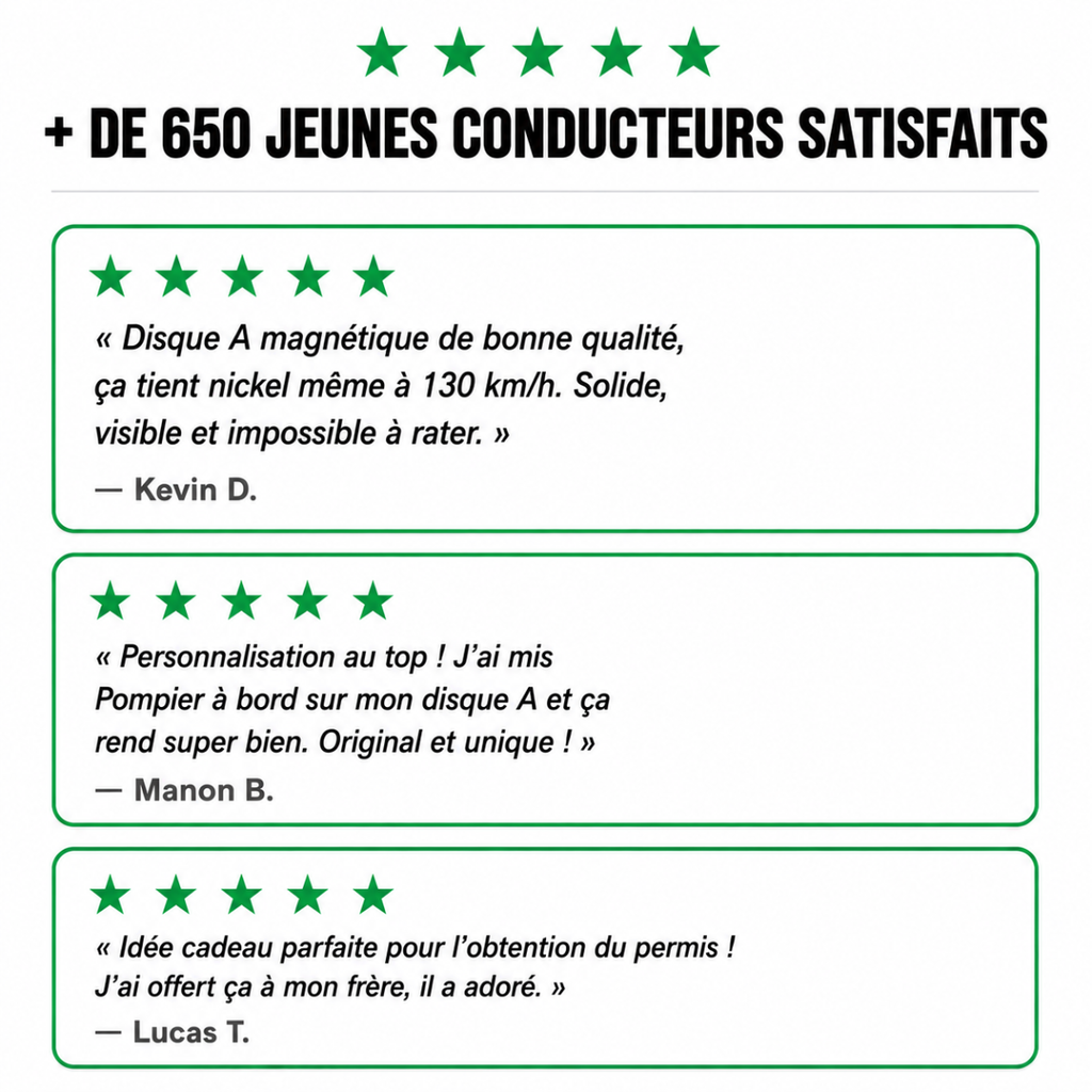 Disque A Personnalisé – Autocollant Magnétique