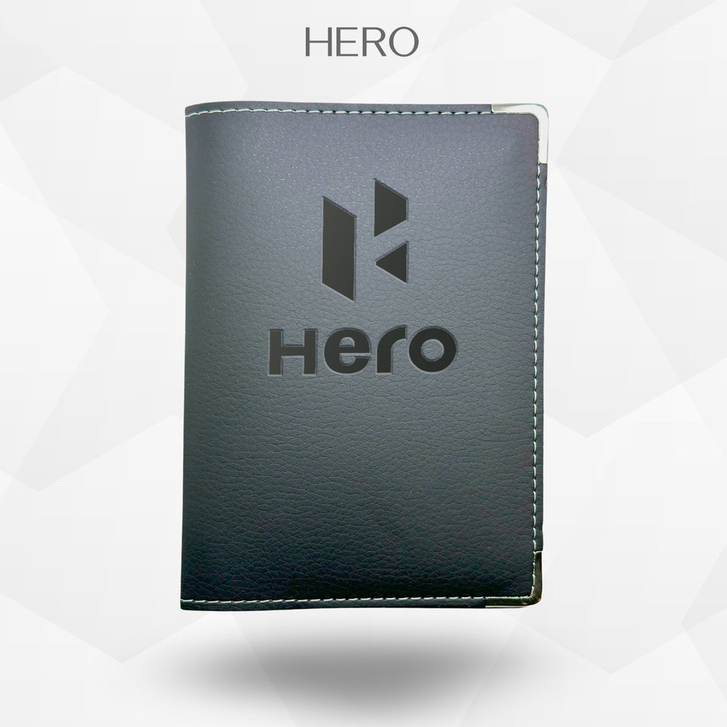 Porte carte grise Hero 