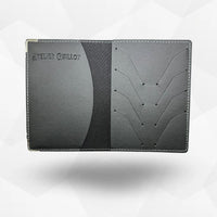 intérieur vide d'un porte carte grise 