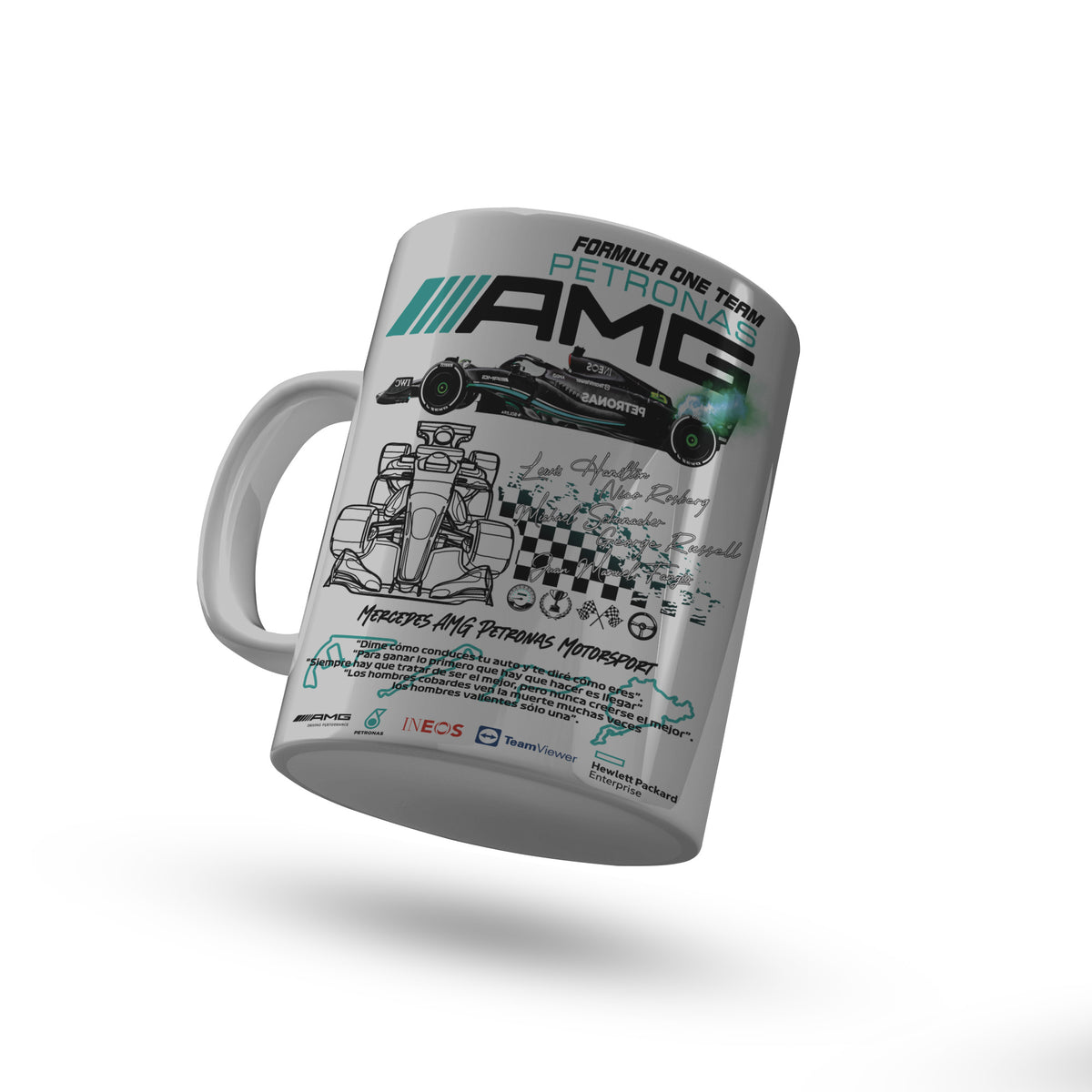 Tasse Mercedes AMG Petronas F1 Team