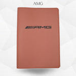 Porte-document voiture AMG Mercedes – simili cuir gravure laser Atelier Guillot