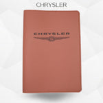 Porte-document voiture Chrysler – simili cuir gravure laser Atelier Guillot