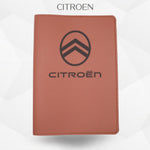 Porte-document voiture Citroën – simili cuir gravure laser Atelier Guillot